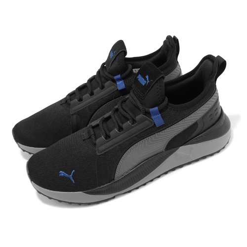 

Мужские кроссовки Puma Pacer Future Street Plus Black Castle Rock Blue 384634-11, Черный, Pacer Future Street Plus