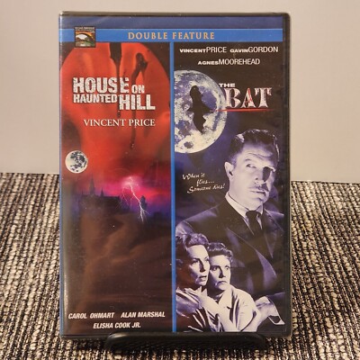 House on Haunted Hill/ The Bat (DVD, 2009) NEW, SEALED