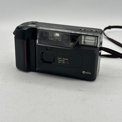 Kyocera TD Yashica T2 Carl Zeiss Tessar T* 35mm f3.5 , Case