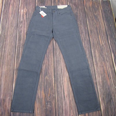 Marine Layer NEW NWT Mens 30x30 Gray Slim Straight Cambridge Corduroy Pants