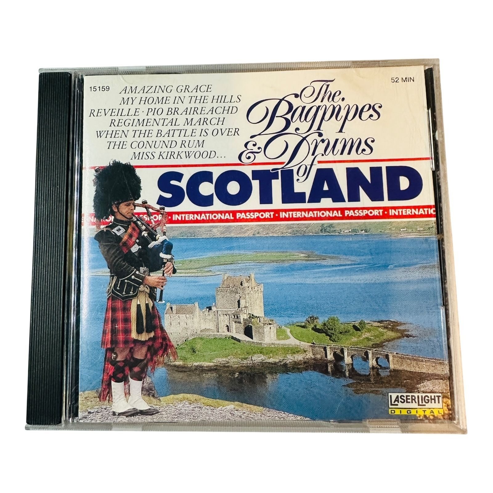 Laserlight Digital The Bagpipes & Drums OF Scotland Scottish Music CD