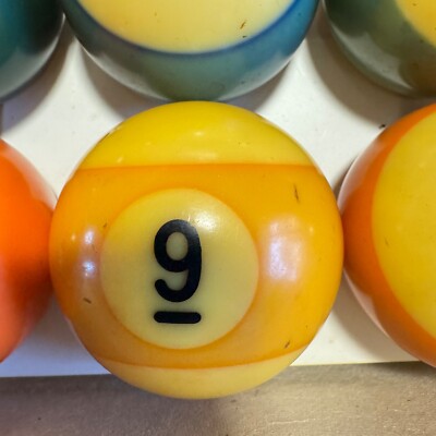 Replacement Vintage Billiard Pool Ball 2 1/4'' Standard Regulation Buyers Choice