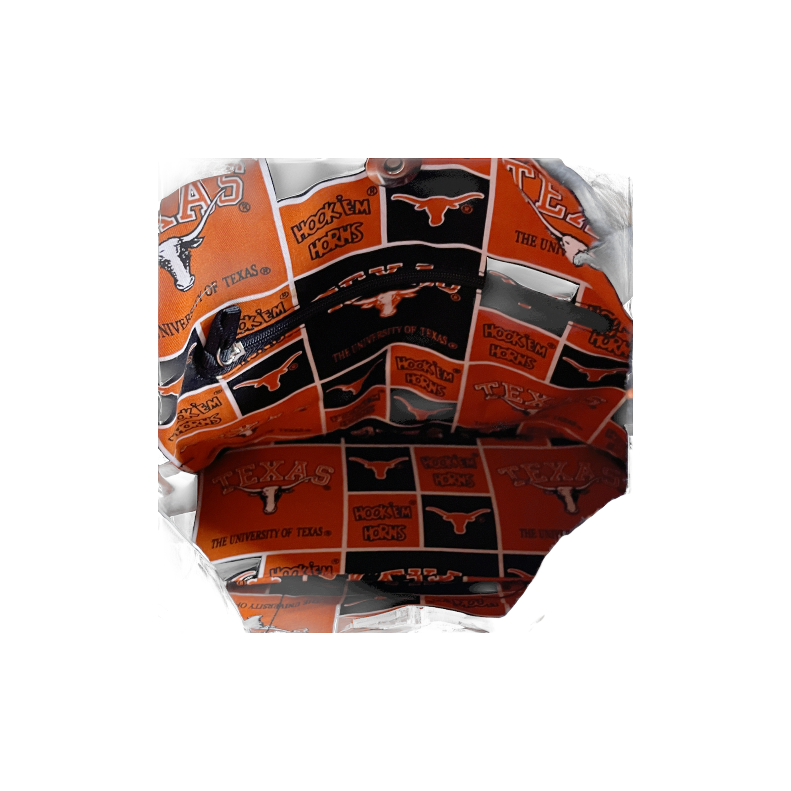Collegiate Womans Scoop Purse University of Texas Longhorns HOOK'EM HORNS Unique