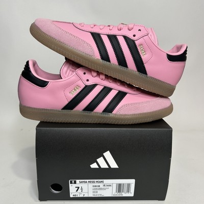 adidas Originals x Lionel Messi Samba Inter Miami CF  Home Kit  IH8158 Men s 7.5