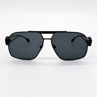 Pre-owned Versace 0ve2269-143387 Matte Black Sunglasses In Gray