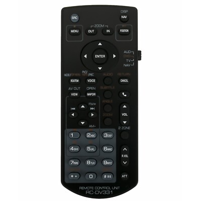 RC-DV331 Replace Remote Control Fit for Kenwood Receiver DNX6460BT DNX6960
