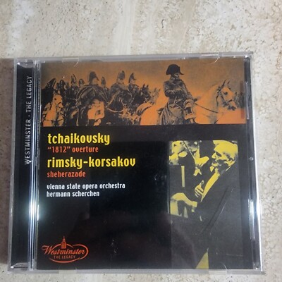 TCHAIKOVSKY 1812 OVERTURE RIMSKY-KORSAKOV WESTMINSTER CD BMG CLUB SCHERCHEN NICE