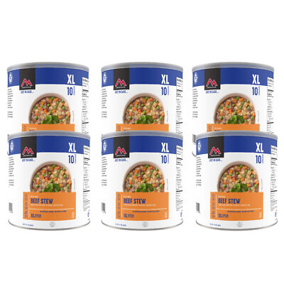 Mountain House Freeze Dried Beef Stew 6-count (60 Total Servings) NEW