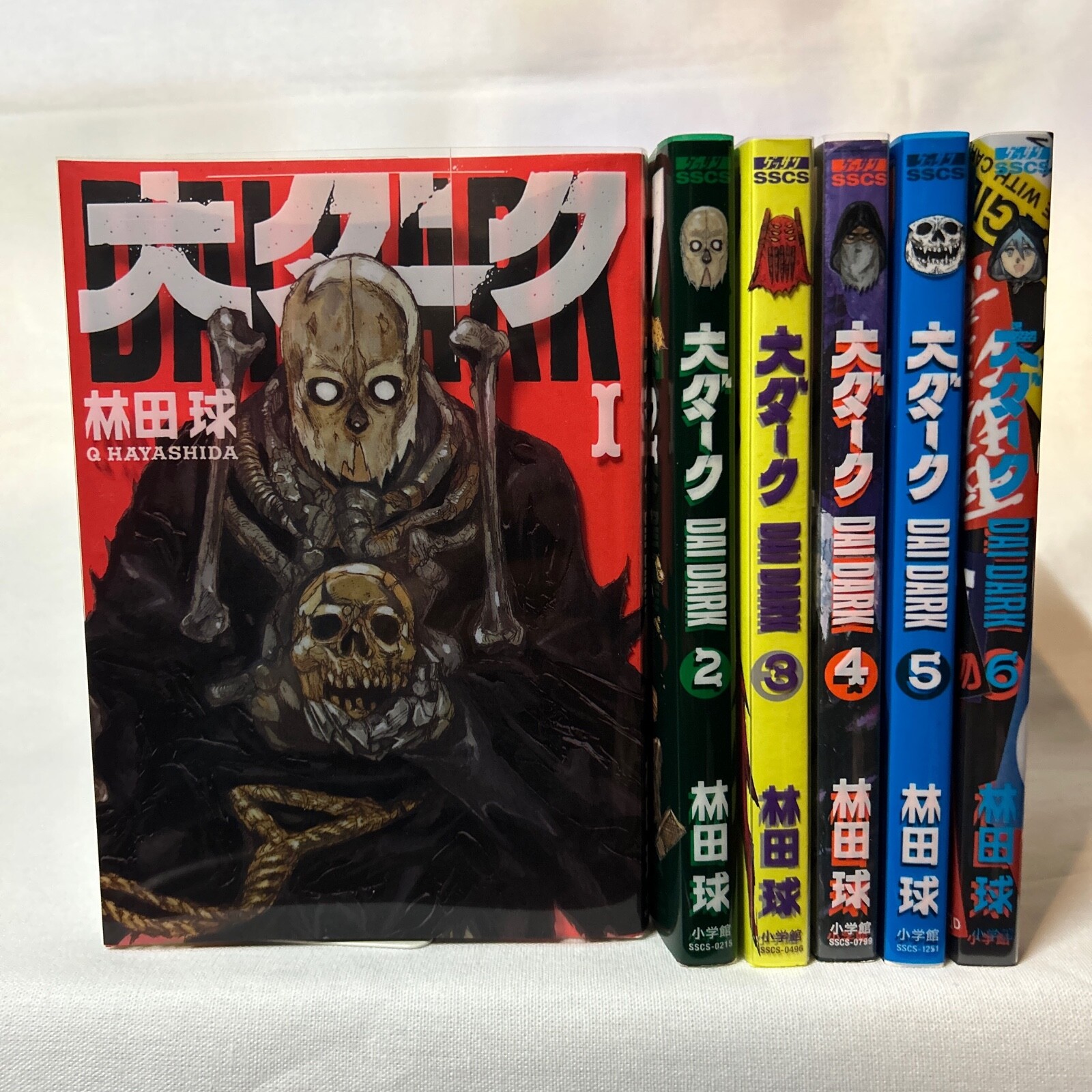 DAI DARK vol.1-6 Q Hayashida Shonen Sunday Comics Japanese