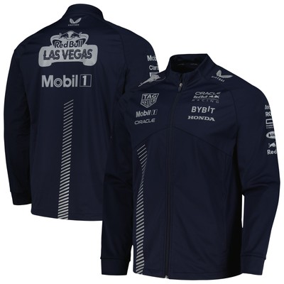 Unisex Castore Navy Red Bull Racing 2023 Las Vegas Grand Prix Official Teamline
