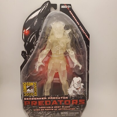 特撮 Neca - Figurine Predators Berserker stealth exclu SDCC 2010 18cm - 0634482514344 NECA Predator Berserker 2010 SDCC EXCLUSIVE CLOAKED VARIANT