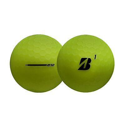 Bridgestone e12 Matte Green Used Golf Balls in Mint