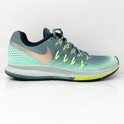 

Nike Womens Air Zoom Pegasus 33 Shield 849567 Зеленые кроссовки кроссовки 6.5, Зеленый, Air Zoom Pegasus 33 Shield