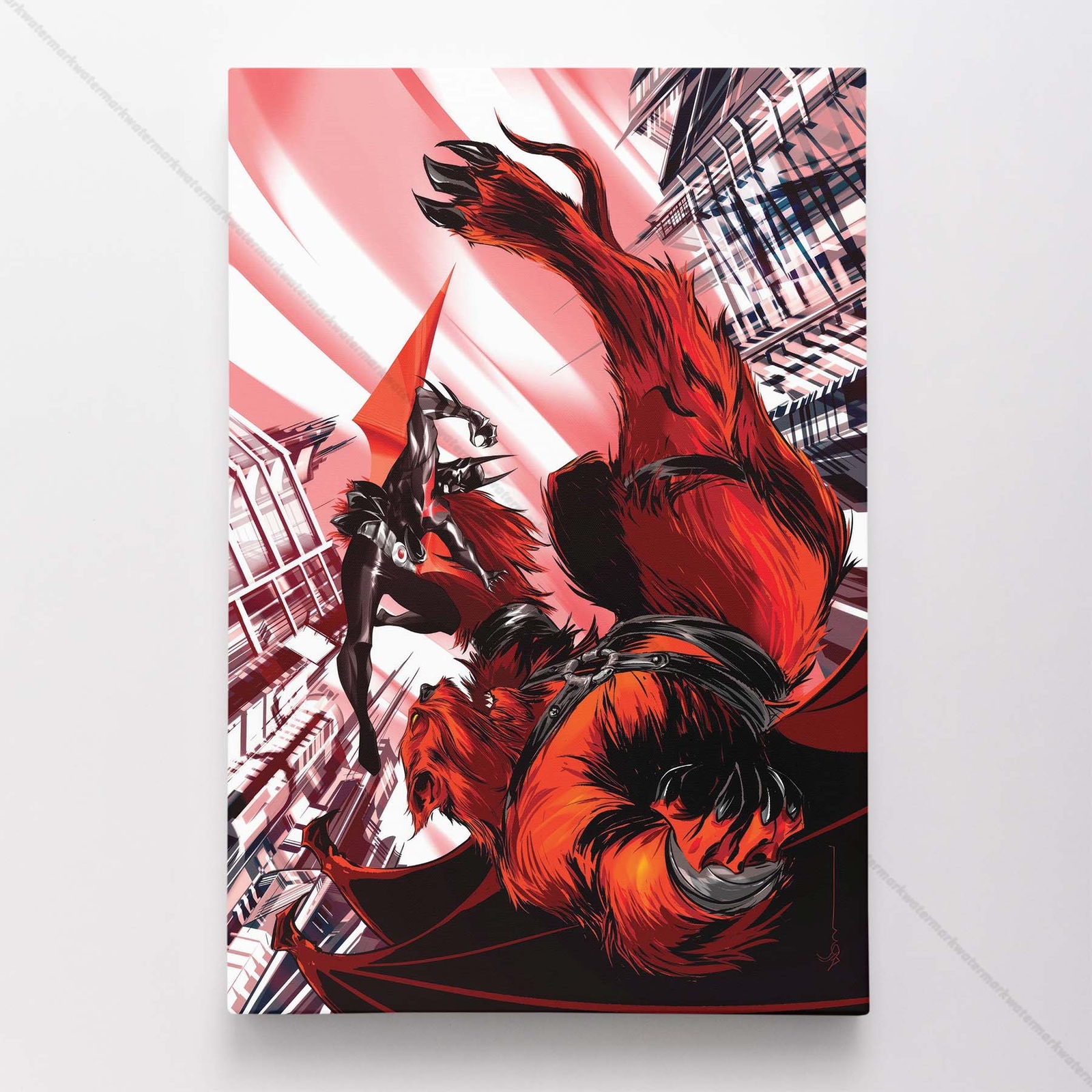 Batman Beyond Poster Canvas DC Comic Book Cover Art Print #1485