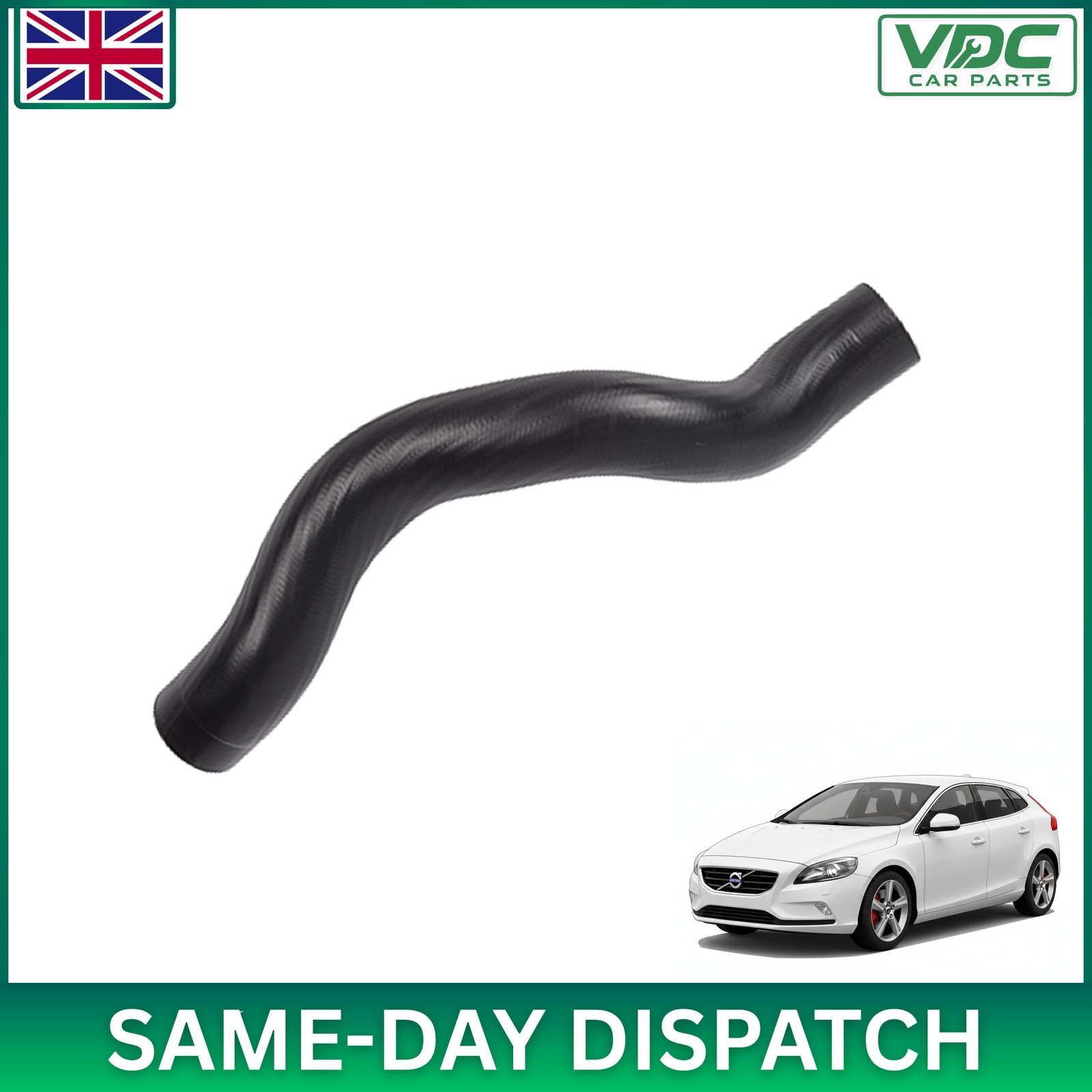 For Volvo V40 D2 1.6 Diesel Intercooler Turbo Hose Pipe (2012-2021) 31293717