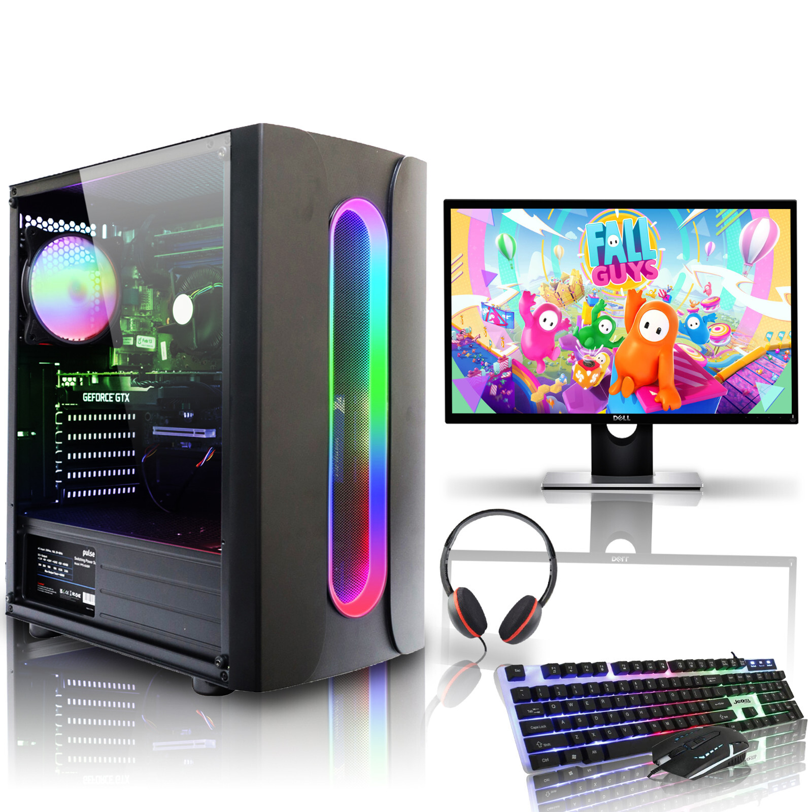 Intel Core i5 Gaming PC Bundle | 16GB RAM, 1TB +120GB SSD Intel Core i5 Gaming PC Bundle | 16GB RAM, 1TB +120GB SSD