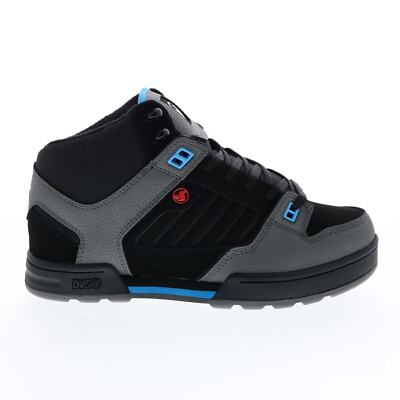 DVS Militia Boot DVF0000111015 Мужские черные кроссовки из нубука Skate Shoes