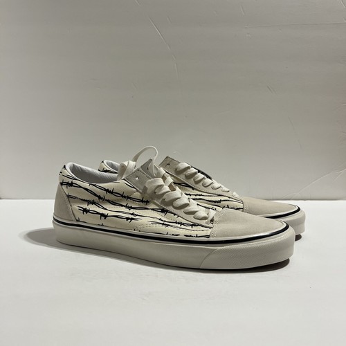 Vans Anaheim Factory Collection Barbed Wire Shoes White
