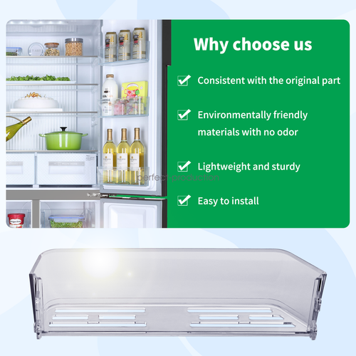 W10887799 Refrigerator Door Shelf Bin For Whirlpool KitchenAid JennAir W10887799