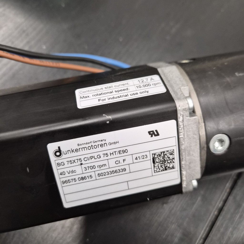 Dunker Motoren BG 75X75 CI/PLG 75 HH/E90 Servo Motor  — 3