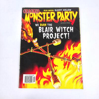 Cracked Monster Party Magazine 45 1999/2000 Blair Witch Project Sleepy Hollow