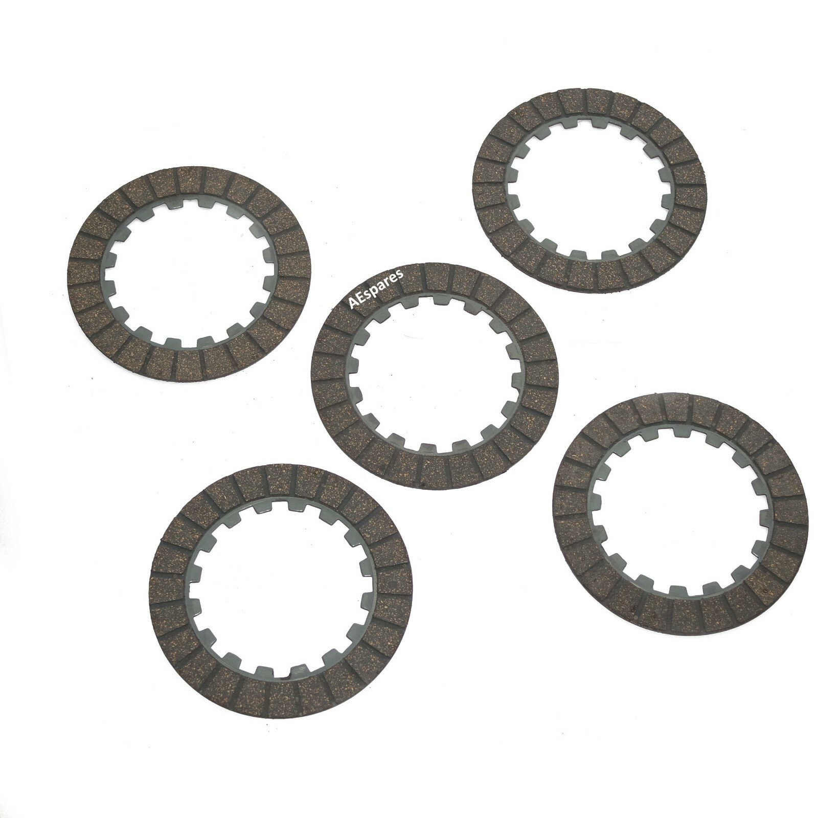 Clutch Plate Set of 5 Unit Fits Norton Dominator Motorcycle 