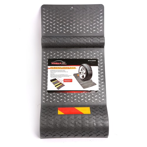 Pro Mat Car Garage Drip Tray Parking Tire Wheel Stop Park Right Safety