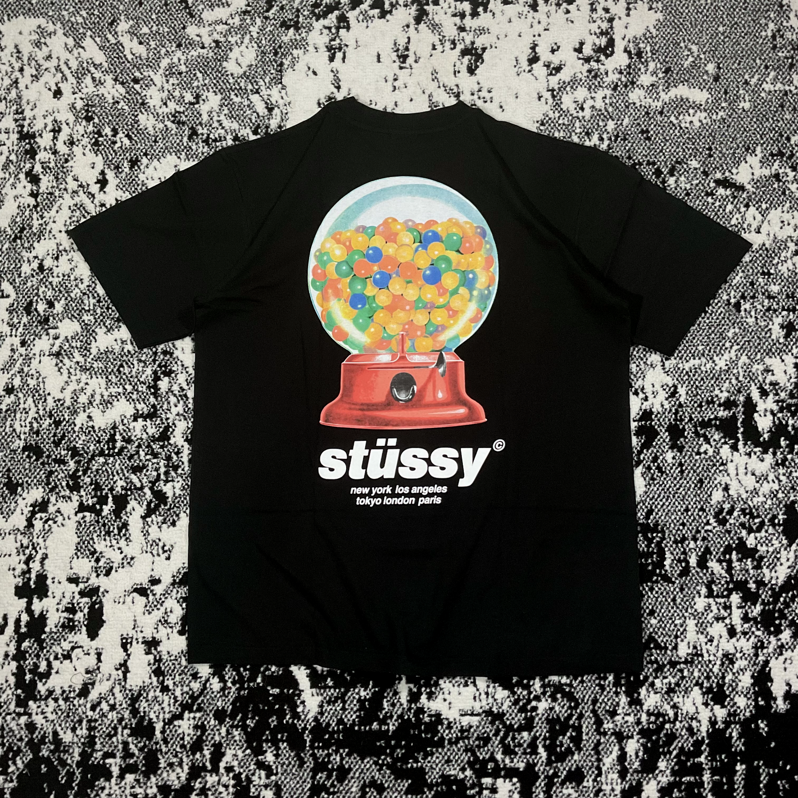 ★人気★【STUSSY】★Stussy Gumball T-Shir.t Black★Tシャツ★ BRAND NEW STUSSY GUMBALL TEE BLACK - LARGE | eBay
