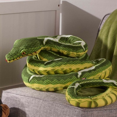 Melissa & Doug Giant Boa Constrictor - Lifelike Stuffed Animal Snake over 14 ...