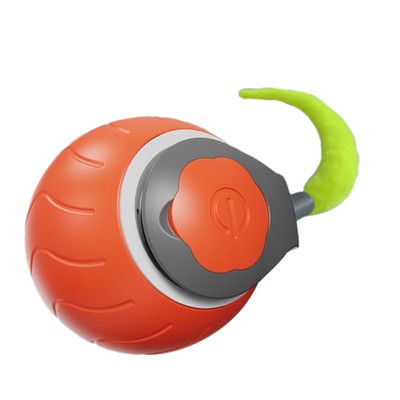 1*Electric Dog Ball Toy Auto Smart Dog Toy Interactive Dog Self-Moving Ball Toy