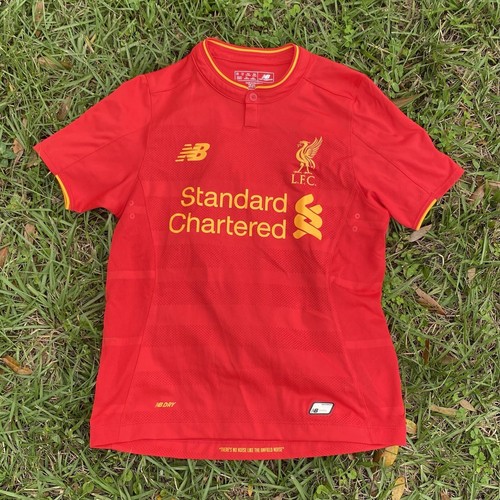 New Balance L.F.C. Standard Chartered Jersey YM Red/Orange