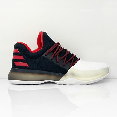 

Adidas Mens Harden Vol 1 BW0546 Белая повседневная обувь Кроссовки Размер 7, Белый, Harden Vol 1