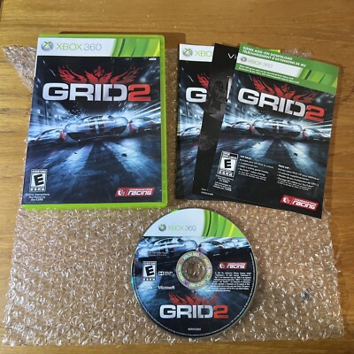 GRID 2 (Microsoft Xbox 360, 2013) Complete CIB Tested & Working