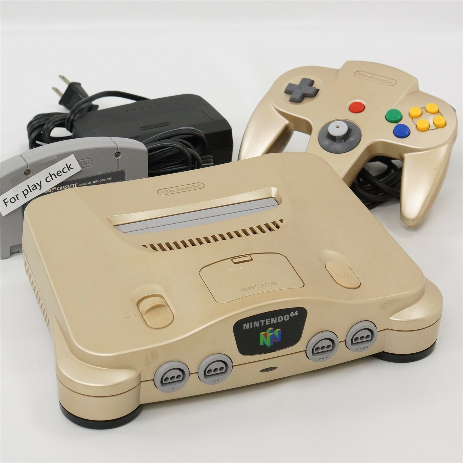 ★激レア★希少★任天堂  64 NUS-001 ゴールドトイザラス限定モデル ☆激レア☆希少☆任天堂 64 NUS-001 ゴールドトイザラス限定