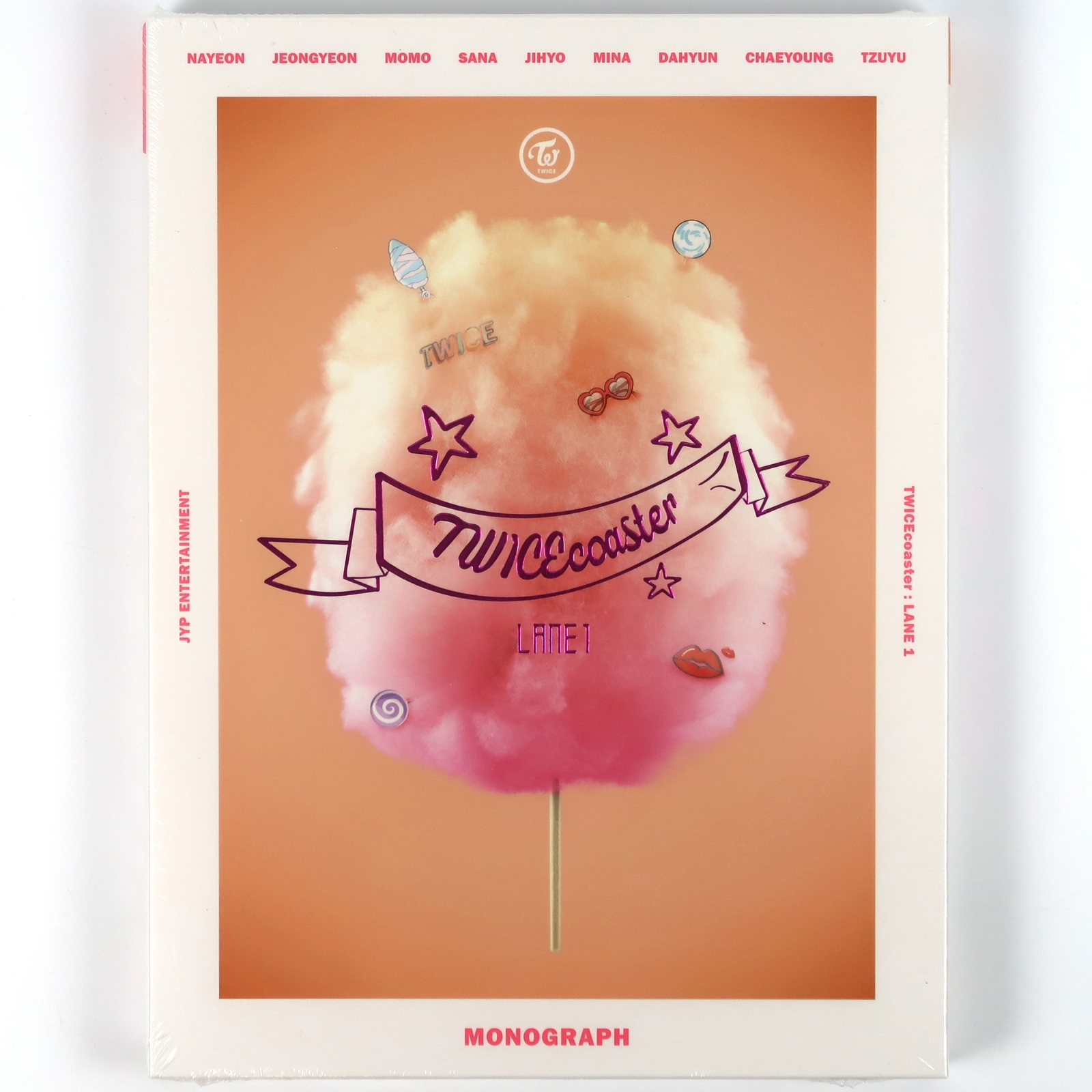 TWICE 『TWICEcoaster:LANE 1』monograph Twice - Twicecoaster: Lane 1 Monograph Photobook New Sealed