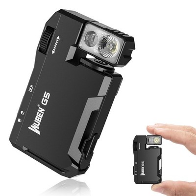 WUBEN G5 Rechargeable EDC Flashlight 400 Lumens Dual Light Sou...