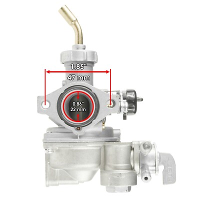 Carburetor with Hand Choke for Honda ATC110 / 16100-943-033 16100-943-043 