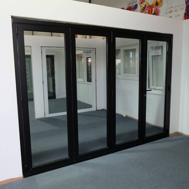 Aluminium Stacking Bi Fold Door2950x2100Black or White Building
