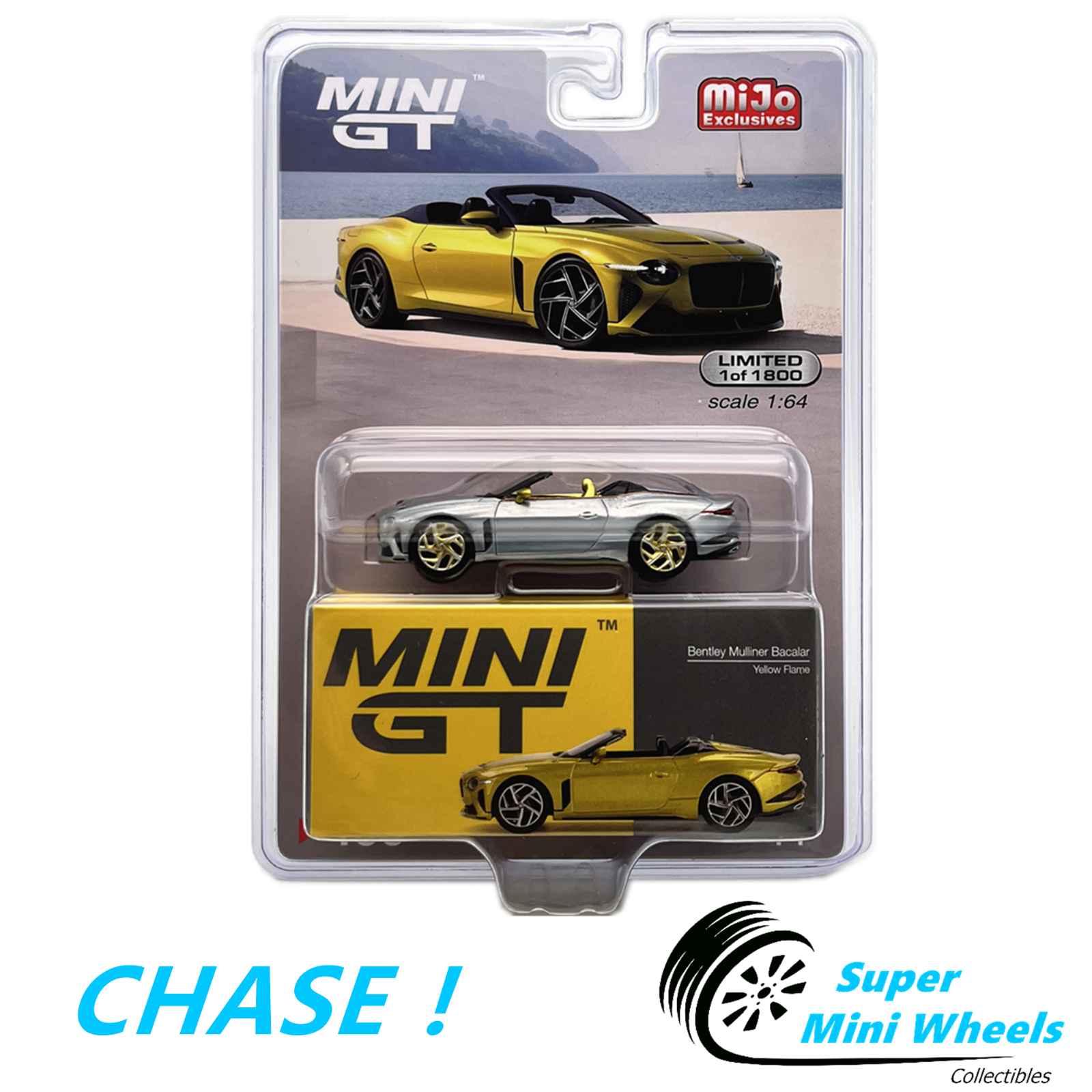 MINI GT ベントレー マリナー バカラル (チェイスカー) 1/64スケール MINI GT「ベントレー・マリナーバカラル