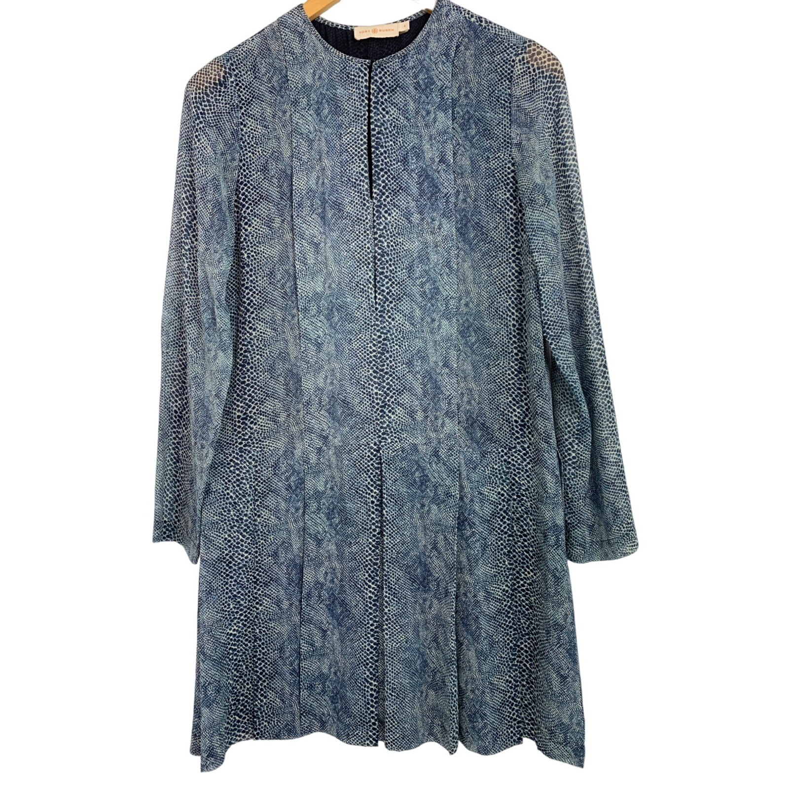 Tory Burch ブラウス XS Tory Burch Size 4 S NWOT $490 Silk Mini Shift Dress Chiffon