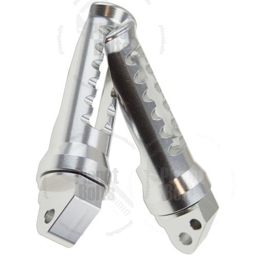 Silver Rear GP Foot Peg For Suzuki GSXR 600 750 97-05 Step