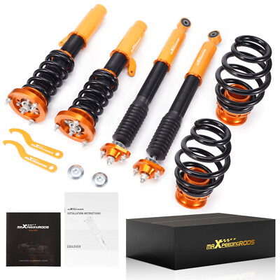 Kit Suspension Combine Fileté for BMW E46 Berline Coupe 1998 a 2006 Amortisseur