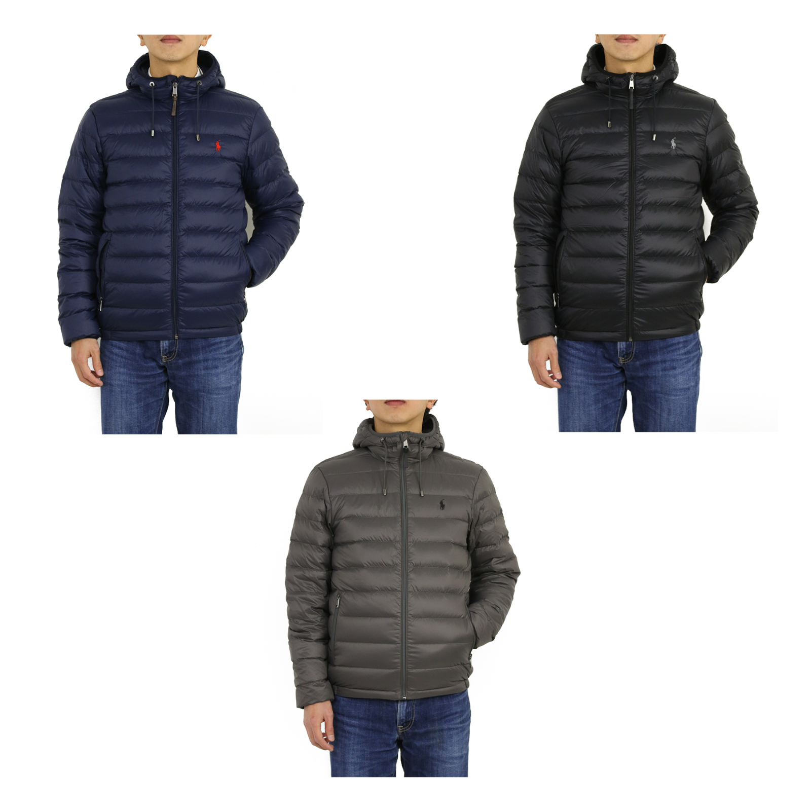 polo ralph lauren rl250 puffer jacket black