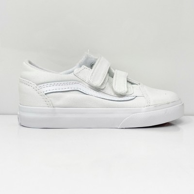 

Vans Boys Off The Wall 500714 Белая повседневная обувь Кроссовки, размер 9, Белый, Off The Wall