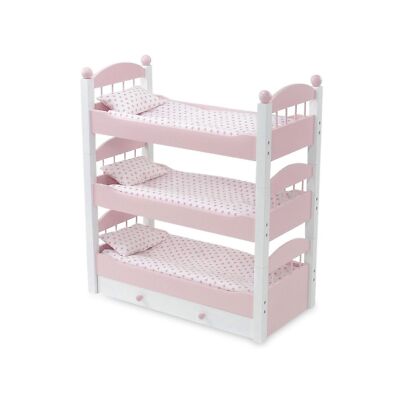 Emily Rose Doll Clothes 18 inch Doll Bed Furniture Gift Set 
