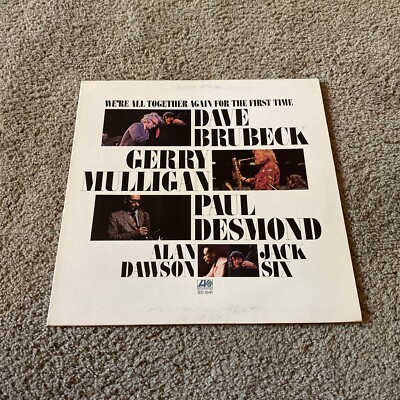 Dave Brubeck We're All Together Again For The First Time 33 Record Jazz LP EX