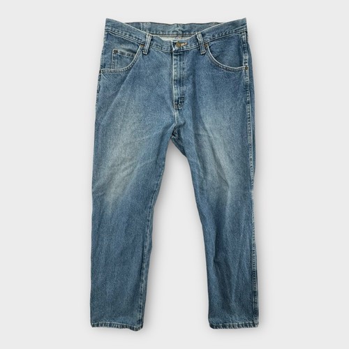 Wrangler Jeans Mens 36x30 Denim Straight Leg Classic Cotton