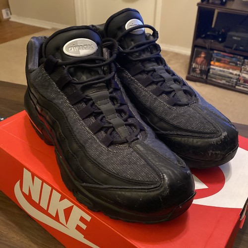 NIKE ☆ Air Max 95 NRG ‘Jacket Pack’ Nike Air Max 95 NRG Wool Jacket Pack Men' Black Red AT6146