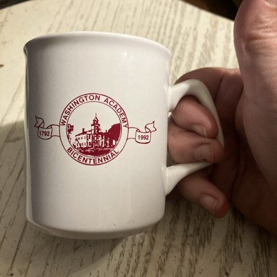 Maine- Washington Academy East Machias Bicentennial Mug 1792-1992