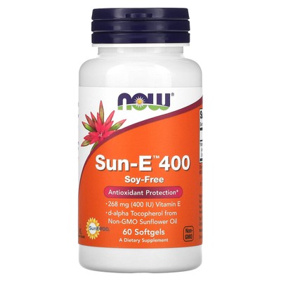 Sun-E 400, 268 мг (400 МЕ), 60 гелевых капсул